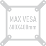Vesa Compatible 600x400mm